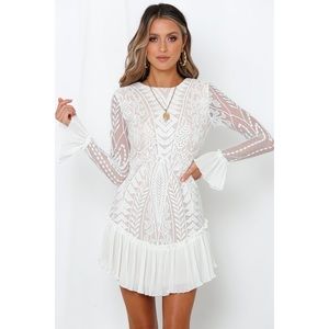 Hello Molly White Dress